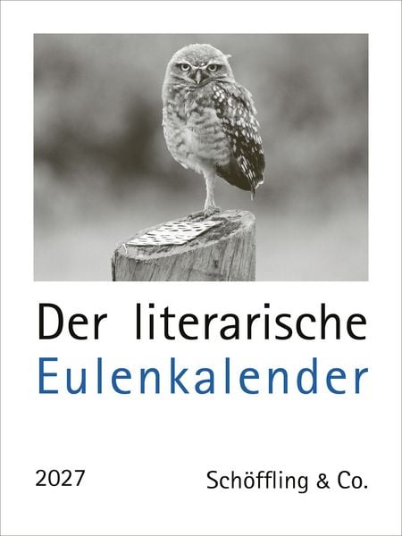 Produktbild: Der literarische Eulenkalender 2027