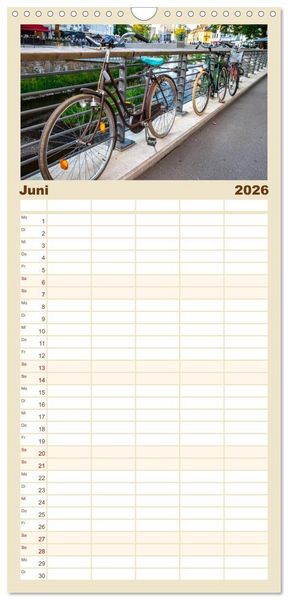 Produktbild: Familienplaner 2026 - SIEGEN Stadt auf acht Bergen mit 5 Spalten (Wandkalender, 21 x 45 cm) CALVENDO