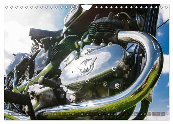 Produktbild: Classic Motorcycles (Wall Calendar 2026 DIN A4 landscape), CALVENDO 12 Month Wall Calendar