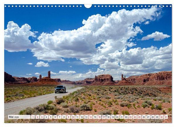 Produktbild: USA: Roadtrip durch die W&uuml;ste (Wandkalender 2026 DIN A3 quer), CALVENDO Monatskalender