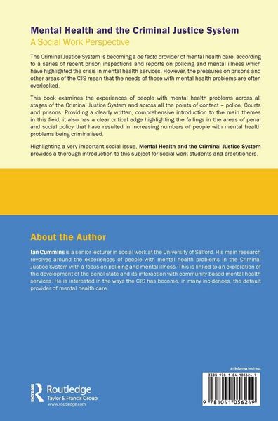Produktbild: Mental Health and the Criminal Justice System