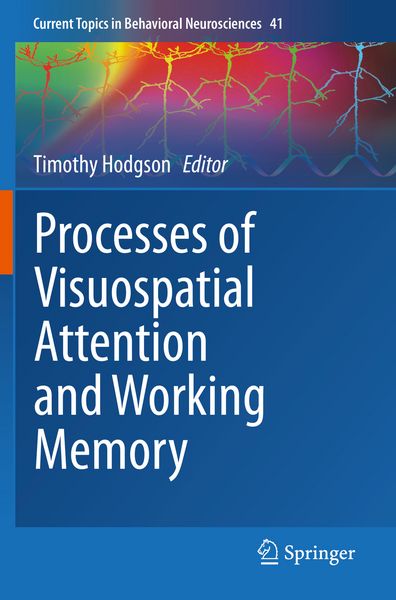 Produktbild: Processes of Visuospatial Attention and Working Memory