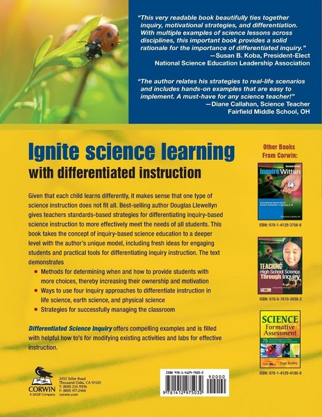 Produktbild: Differentiated Science Inquiry