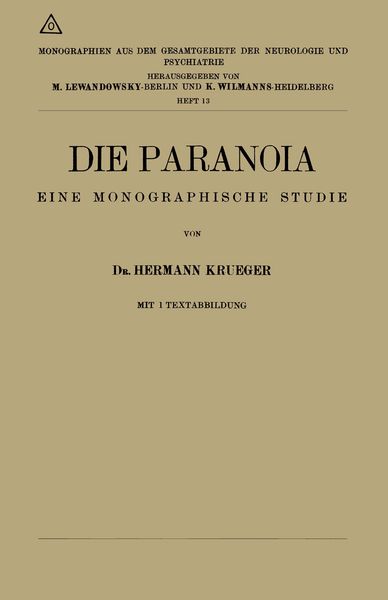 Produktbild: Die Paranoia