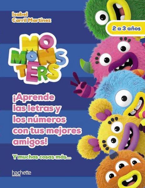 Produktbild: Letras y n&uacute;meros con los Momonsters, 2-3 a&ntilde;os