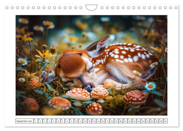 Produktbild: Zauberhafte Waldmomente (Wandkalender 2026 DIN A4 quer), CALVENDO Monatskalender