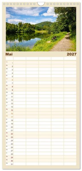 Produktbild: Familienplaner 2027 - Sauerland - Land der tausend Berge mit 5 Spalten (Wandkalender, 21 x 45 cm) CALVENDO
