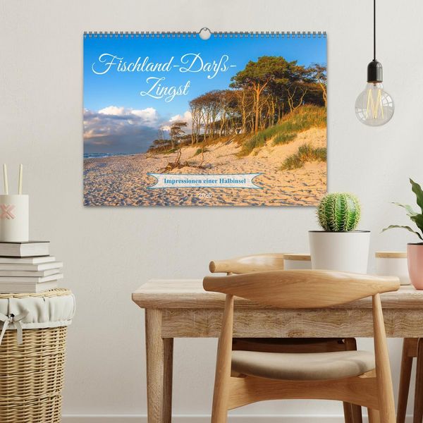 Produktbild: Fischland-Dar&szlig;-Zingst Impressionen einer Halbinsel (Wandkalender 2026 DIN A3 quer), CALVENDO Monatskalender