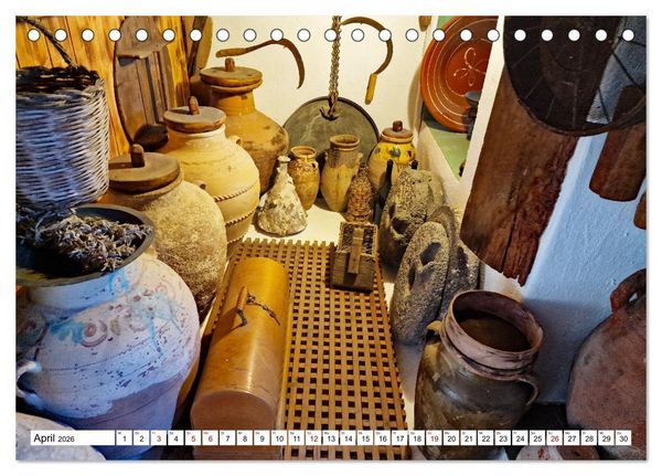 Produktbild: Traditionshaus auf Kos (Tischkalender 2026 DIN A5 quer), CALVENDO Monatskalender