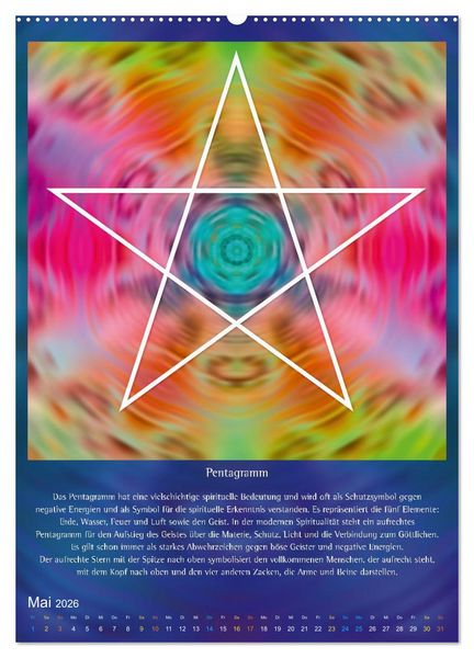 Produktbild: Heilige Geometrie und Bilder der Neuen Zeit (hochwertiger Premium Wandkalender 2026 DIN A2 hoch), Kunstdruck in Hochglanz