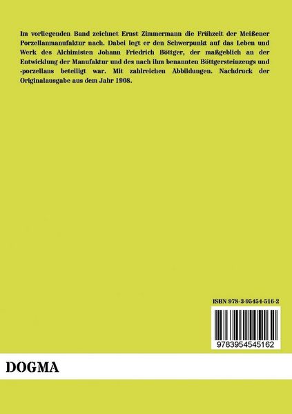 Produktbild: Die Erfindung und Fr&uuml;hzeit des Meissner Porzellans