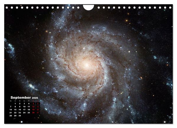 Produktbild: Hubble - 35 Jahre atemberaubende Aufnahmen (Wandkalender 2026 DIN A4 quer), CALVENDO Monatskalender