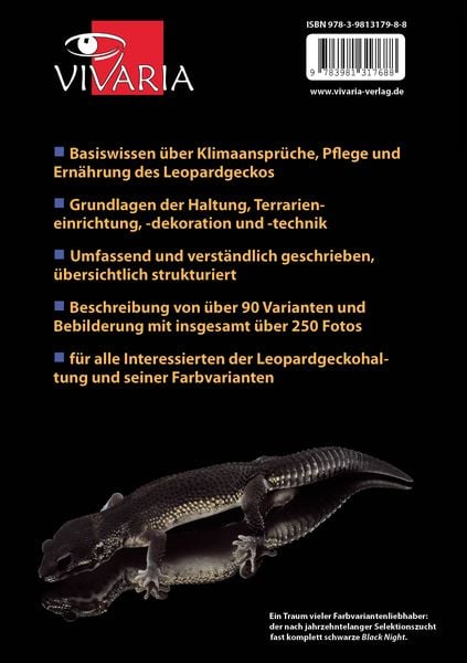 Produktbild: Der Leopardgecko und seine Farbvarianten