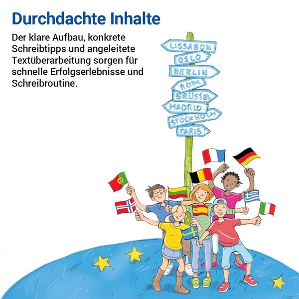 Produktbild: Das &Uuml;bungsheft Texte schreiben 6