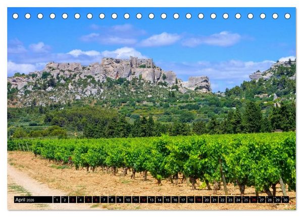 Produktbild: Verzaubernde Provence (Tischkalender 2026 DIN A5 quer), CALVENDO Monatskalender