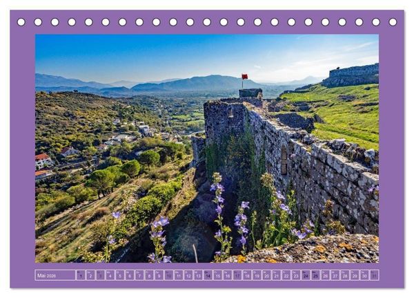 Produktbild: Shkodra &ndash; Perle im Norden Albaniens (Tischkalender 2026 DIN A5 quer), CALVENDO Monatskalender