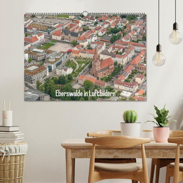 Produktbild: Eberswalde in Luftbildern (Wandkalender 2026 DIN A2 quer), CALVENDO Monatskalender