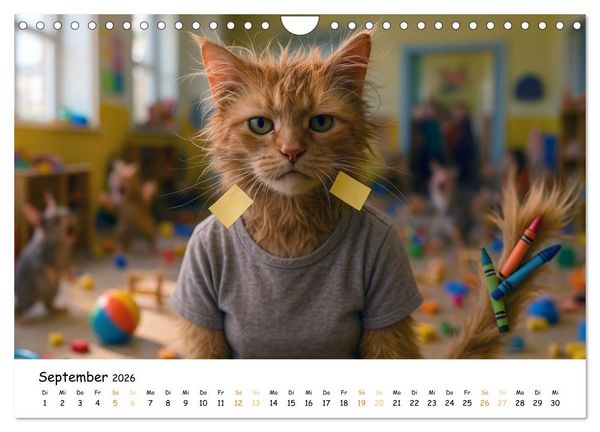 Produktbild: Dienst nach Vorschrift (Wandkalender 2026 DIN A4 quer), CALVENDO Monatskalender