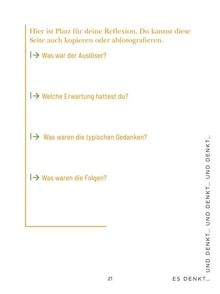 Produktbild: Die 1-Minuten-Strategie gegen Overthinking