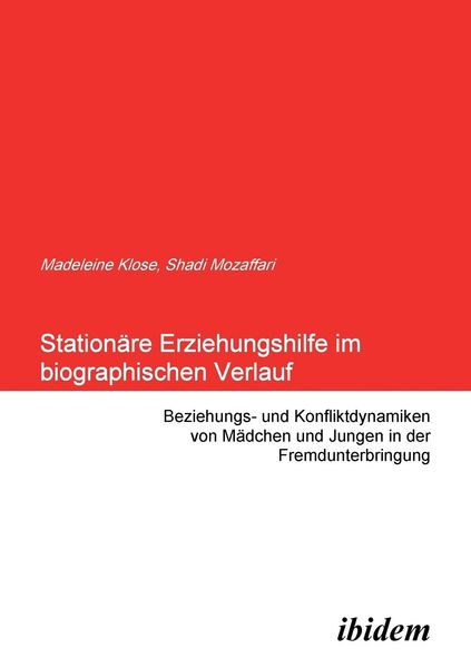 Produktbild: Mozaffari, S: Station&auml;re Erziehungshilfe im biographischen V