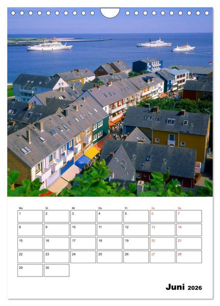 Produktbild: Helgoland, Perle der Nordsee (Wandkalender 2026 DIN A4 hoch), CALVENDO Monatskalender