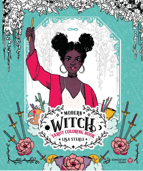 Produktbild: Modern Witch Tarot Coloring Book / Cosmic Slumber Tarot Coloring Books-Bundle
