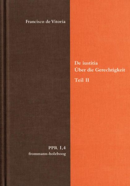 Produktbild: De iustitia. &Uuml;ber die Gerechtigkeit. Teil II