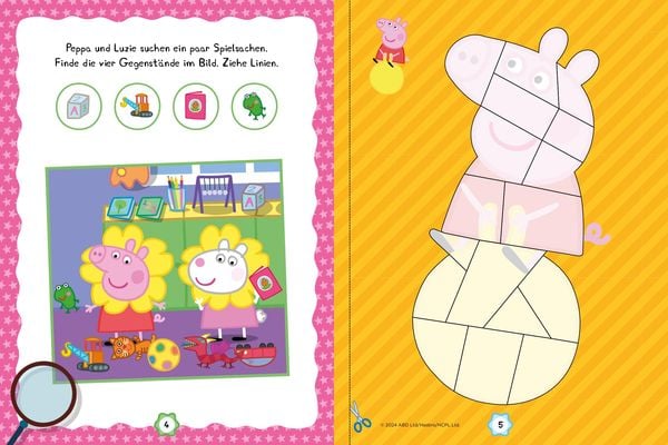 Produktbild: Peppa Pig Meine Sticker-Bilder. Puzzeln mit Stickern