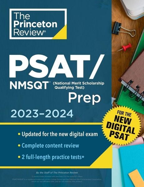 Produktbild: Princeton Review PSAT/NMSQT Prep, 2023-2024