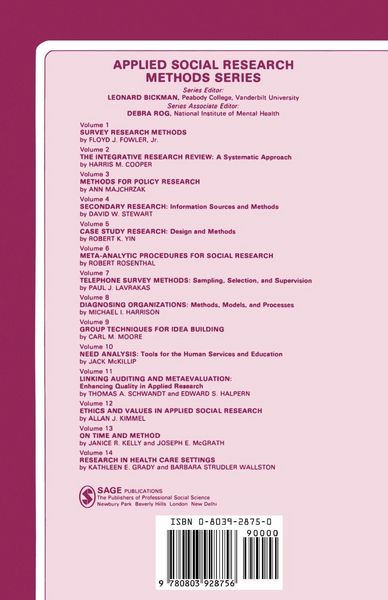 Produktbild: Research in Health Care Settings