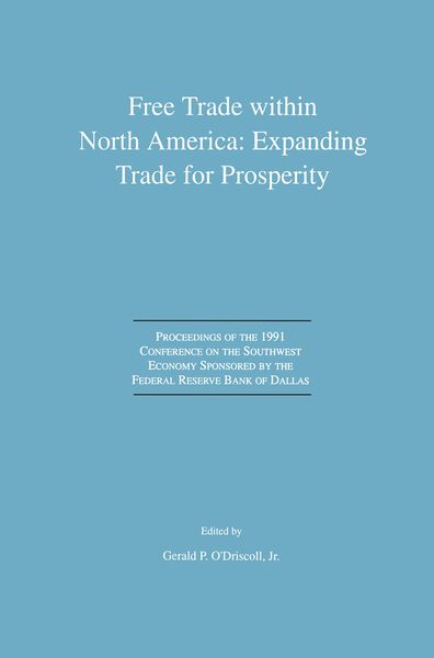 Produktbild: Free Trade within North America: Expanding Trade for Prosperity