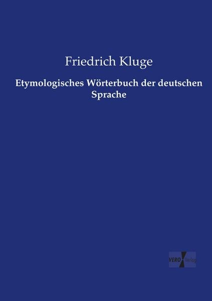 Produktbild: Etymologisches W&ouml;rterbuch der deutschen Sprache