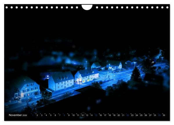 Produktbild: Erlangen von oben (Wandkalender 2026 DIN A4 quer), CALVENDO Monatskalender
