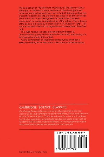 Produktbild: The Internal Constitution of the Stars