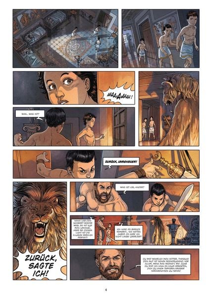 Produktbild: Mythen der Antike: Theseus und der Minotaurus (Graphic Novel)
