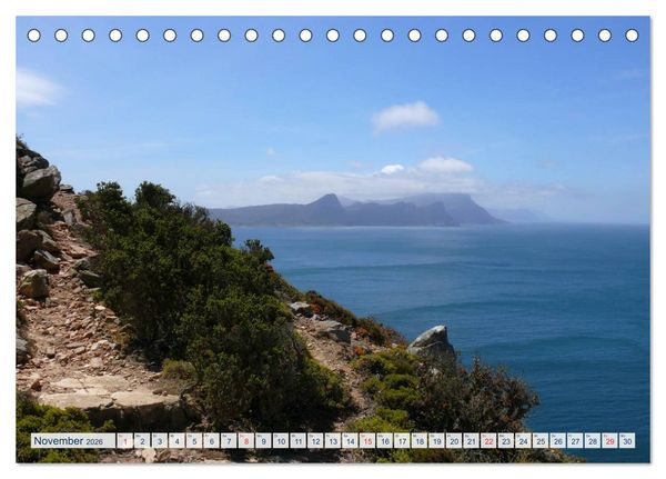 Produktbild: S&uuml;dafrika - Mee(h)r vom Kap (Tischkalender 2026 DIN A5 quer), CALVENDO Monatskalender