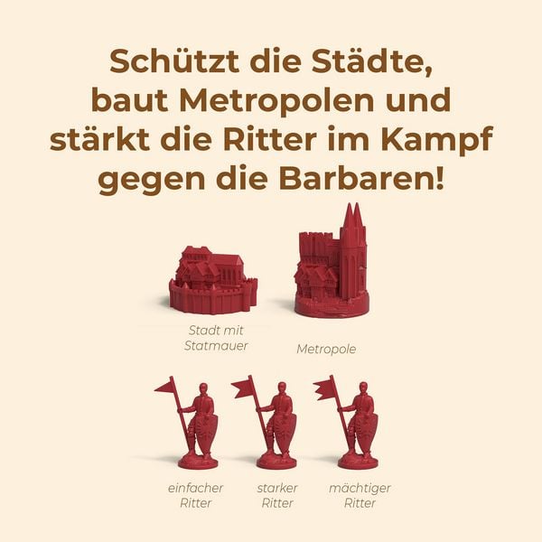 Produktbild: CATAN - St&auml;dte & Ritter