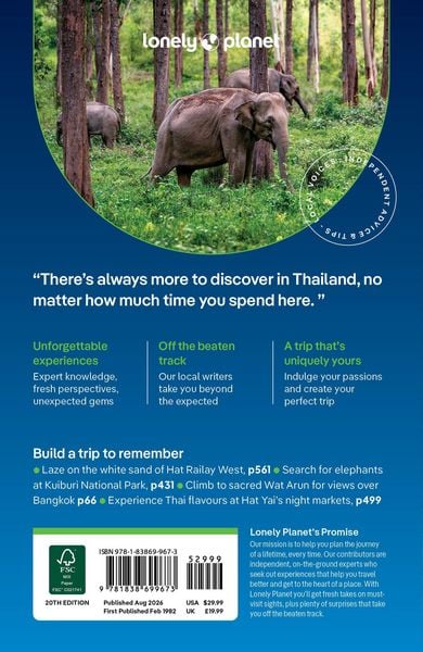 Produktbild: Lonely Planet Thailand
