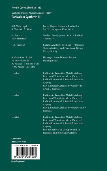 Produktbild: Radicals in Synthesis III