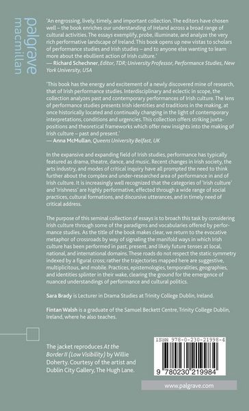 Produktbild: Crossroads: Performance Studies and Irish Culture