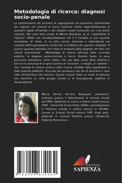 Produktbild: Metodologia di ricerca: diagnosi socio-penale