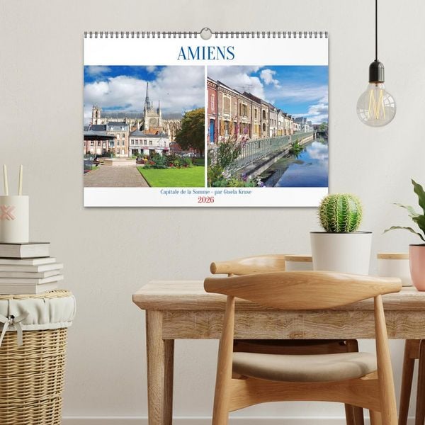Produktbild: Amiens - Capitale de la Somme (Calendrier mural 2026 DIN A3 vertical), CALVENDO calendrier mensuel