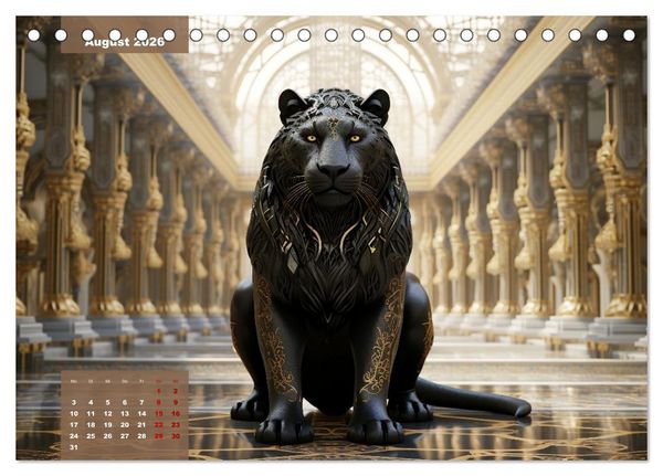 Produktbild: Exotische Pal&auml;ste (Tischkalender 2026 DIN A5 quer), CALVENDO Monatskalender