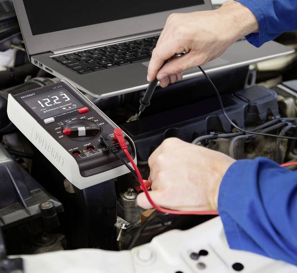 Produktbild: VOLTCRAFT VC272 Hand-Multimeter digital True RMS LoZ CAT III 600V Anzeige (Counts): 6000