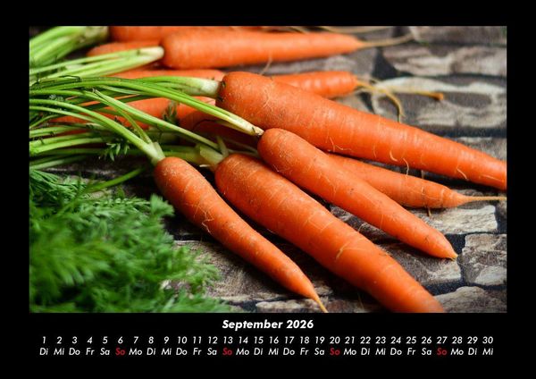Produktbild: Gem&uuml;sekalender 2026 Fotokalender DIN A3