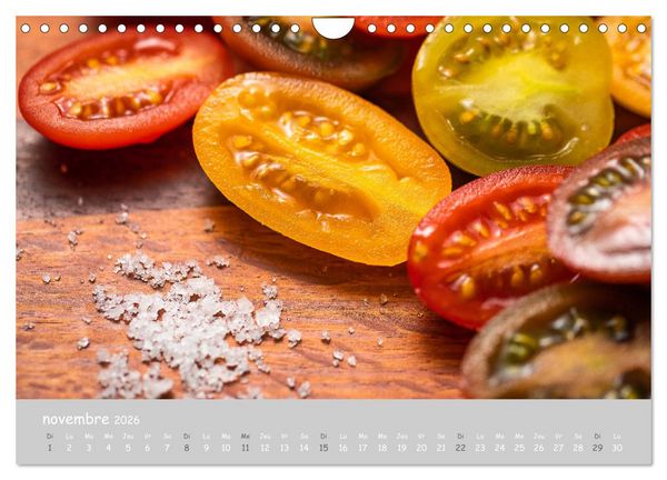 Produktbild: Charme ART culinaire (Calendrier mural 2026 DIN A4 vertical), CALVENDO calendrier mensuel