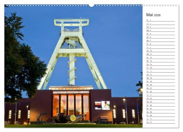 Produktbild: Auf der Route der Industriekultur (hochwertiger Premium Wandkalender 2026 DIN A2 quer), Kunstdruck in Hochglanz