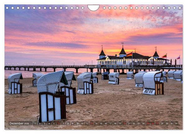 Produktbild: Stimmungsvolle Ostseek&uuml;ste 2026 (Wandkalender 2026 DIN A4 quer), CALVENDO Monatskalender