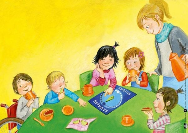 Produktbild: Bet&uuml;l und Nele erleben den Ramadan. Kamishibai Bildkartenset.
