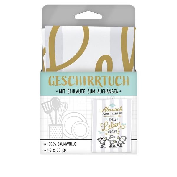 Produktbild: Sheepworld 47095 Geschirrtuch Abwasch